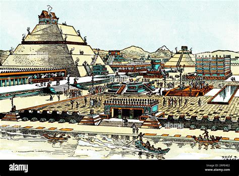 tenochtitlan reconstruction|Aztec capital of Tenochtitlan re.